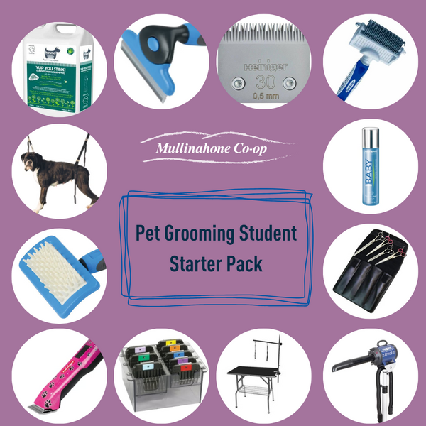 Mullinahone Coop Student Starter Pack & Professional Dog Grooming kit