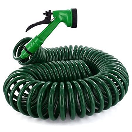SPRAY NOZZLE WITH SPIRAL HOSE