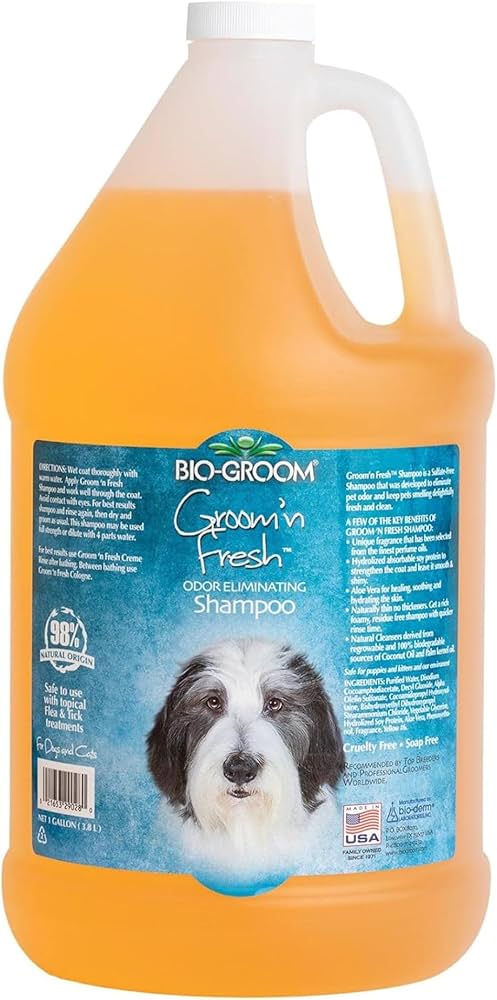 Bio-Groom's Fresh™ Odour Eliminating, Sulphate-Free Dog Shampoo