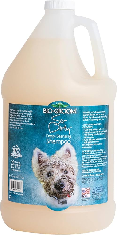BIO GROOM SO DIRTY SHAMPOO GALLON