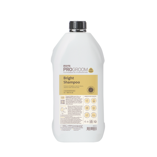 HEINIGER PRO-GROOM BRIGHT SHAMPOO 5L