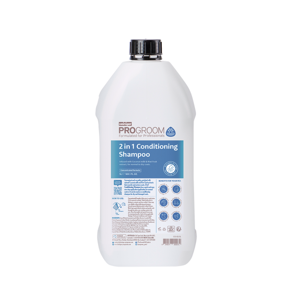 HEINIGER PRO*GROOM 2 IN 1 SHAMPOO 5L