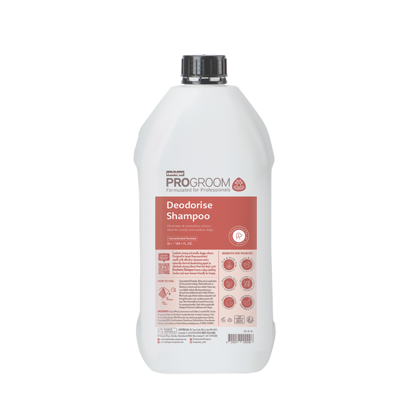 HEINIGER PRO-GROOM DEODORISE SHAMPOO 5L