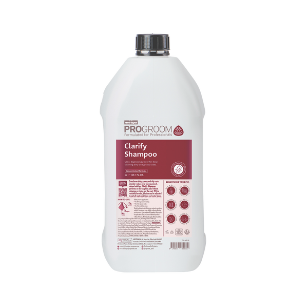 HEINIGER PRO-GROOM CLARIFY SHAMPOO 5LT