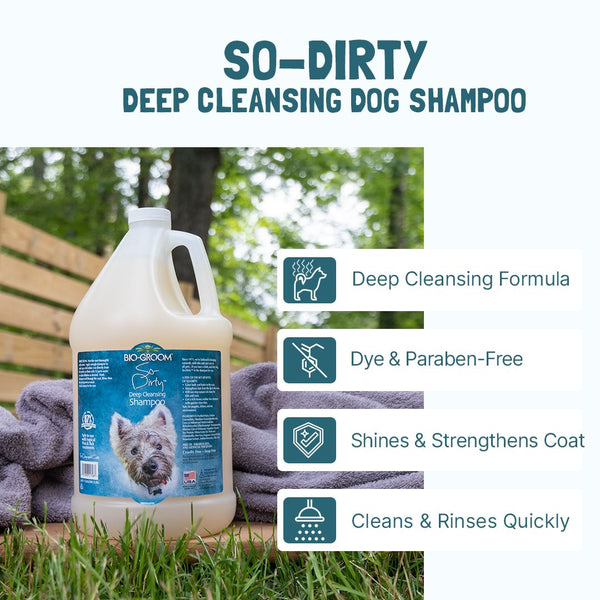 BIO GROOM SO DIRTY SHAMPOO GALLON