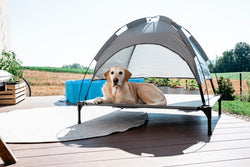 Raised Dog Bed Vacation Model 105 x 86 x 75 cm