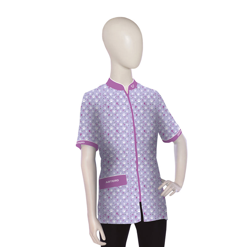 ARTERO NIZA PINK PAWS SMOCK