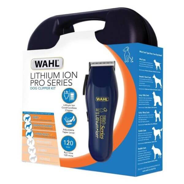 WAHL PRO RECHARGABLE CLIPPER C/W KIT