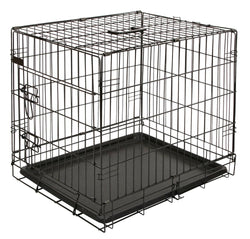DOG CAGE COLLAPSIBLE & MAT 63X48X57cm