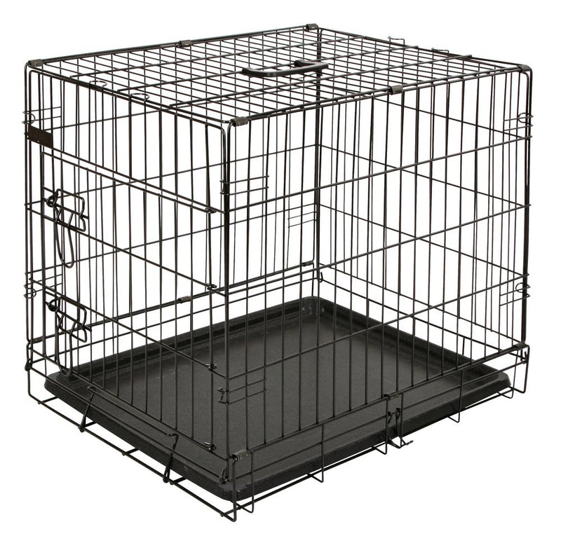 DOG CAGE COLLAPSIBLE & MAT 63X48X57cm