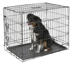 DOG CAGE COLLAPSIBLE & MAT 76 x 54 x 64cm