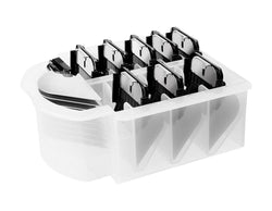 Heiniger 9 Pce Metal Snap On Comb Set