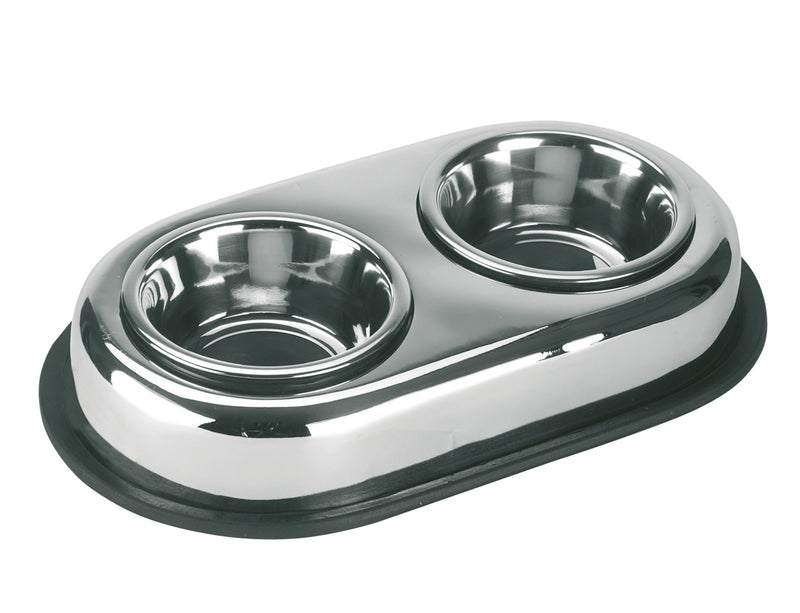 Duo Pet Feeder Stainless Steel