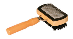 Pet Care Combo Slicker & Wire Brush