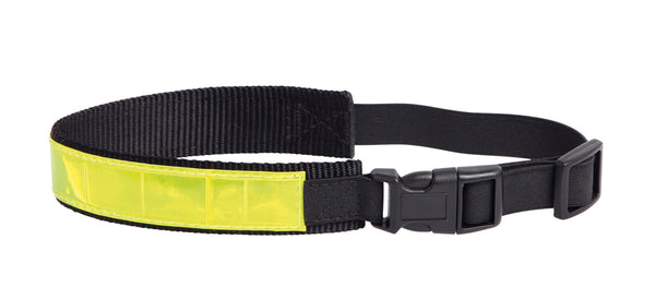 Collar Reflective Black Nylon 