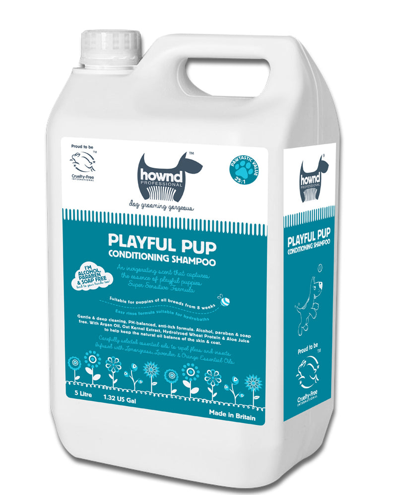 Hownd Playful Pup Pro Conditioning Shampoo 5lt