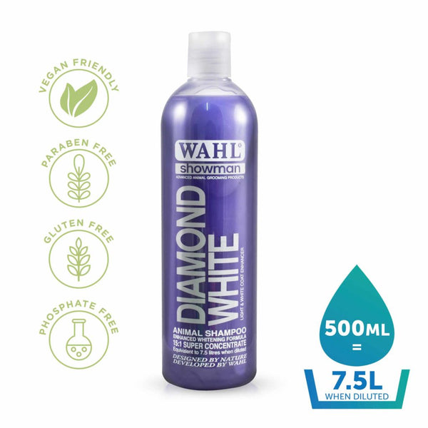 Wahl Shampoo Diamond White 250ml to 5L