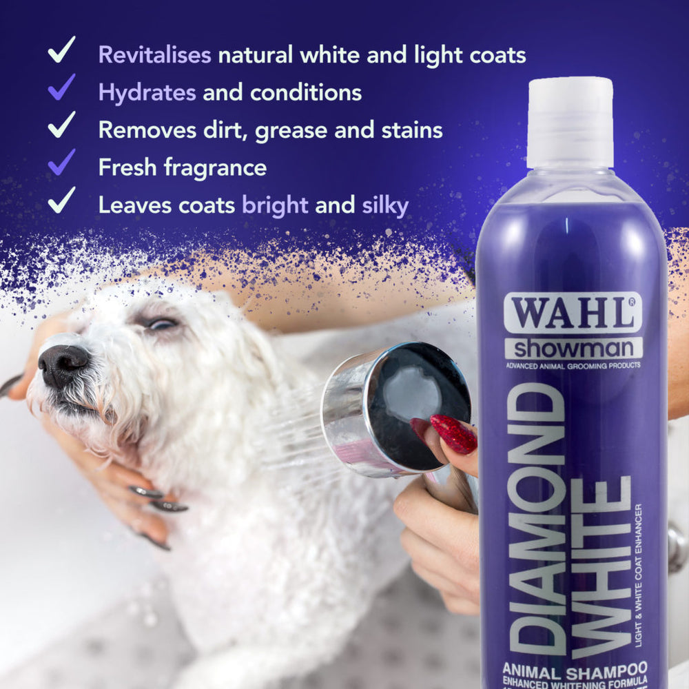 Diamond white dog shampoo store