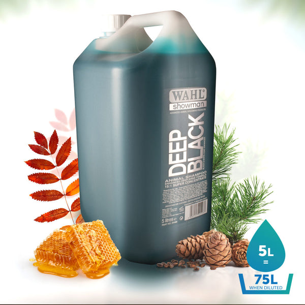Wahl Shampoo Deep Black 500ml to 5L