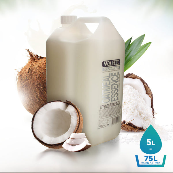 WAHL SHAMPOO OATMEAL ESSENCE 5L & 500ml